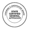 State Certified General Appraiser Badge